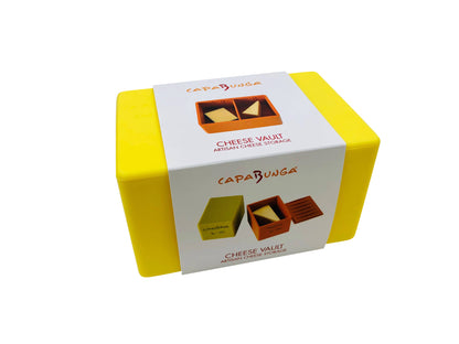 Cheese Vault ® | Reusable | Artisan Cheese Storage: White