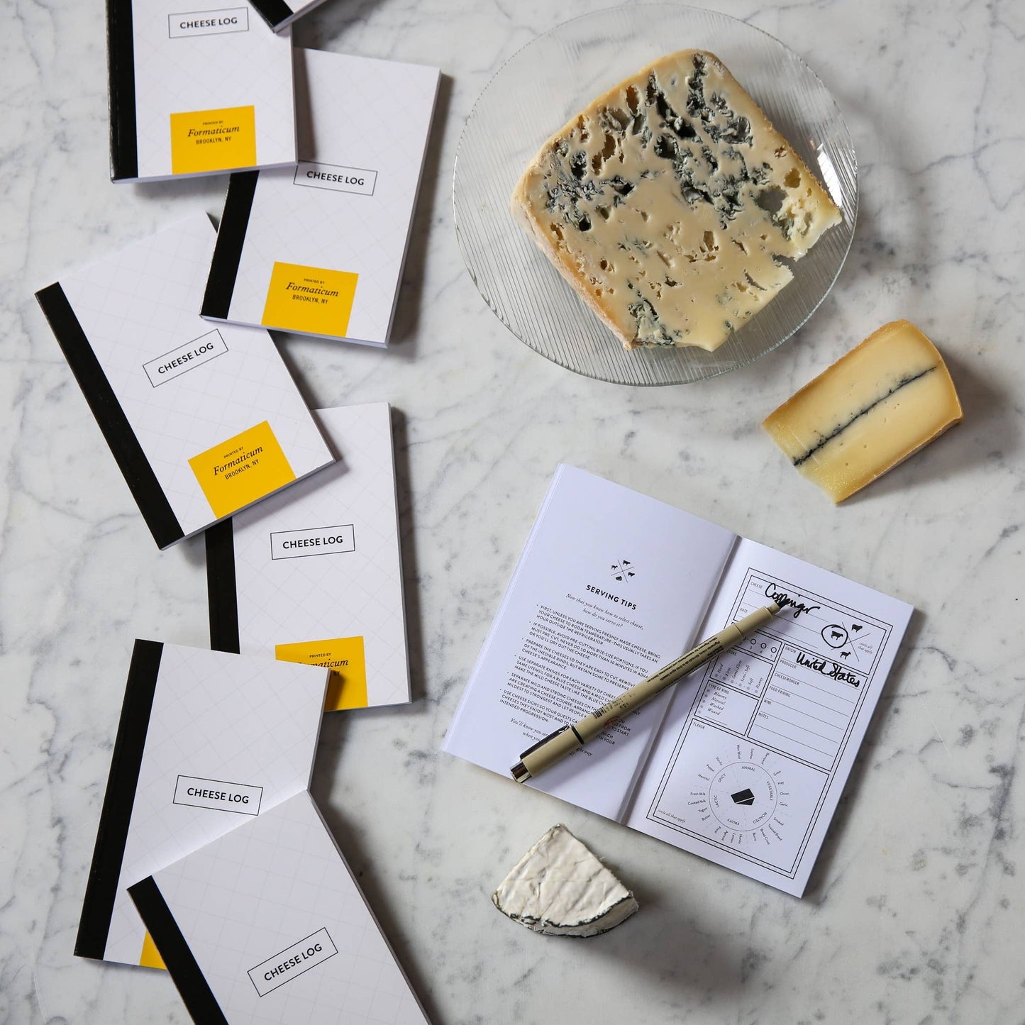 Cheese Log - Pocket Notebook - Case of 20