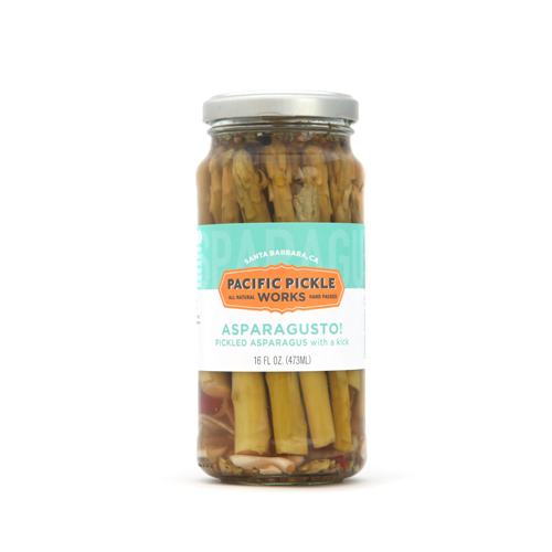Asparagusto! Pickled Asparagus Spears: 16oz