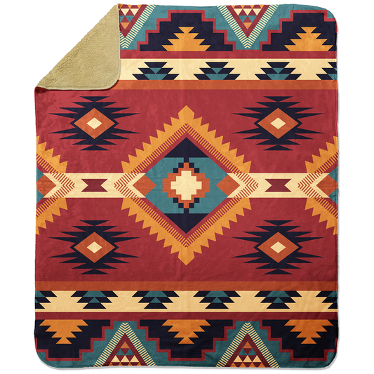 Sherpa Throw Blanket Rio Rancho