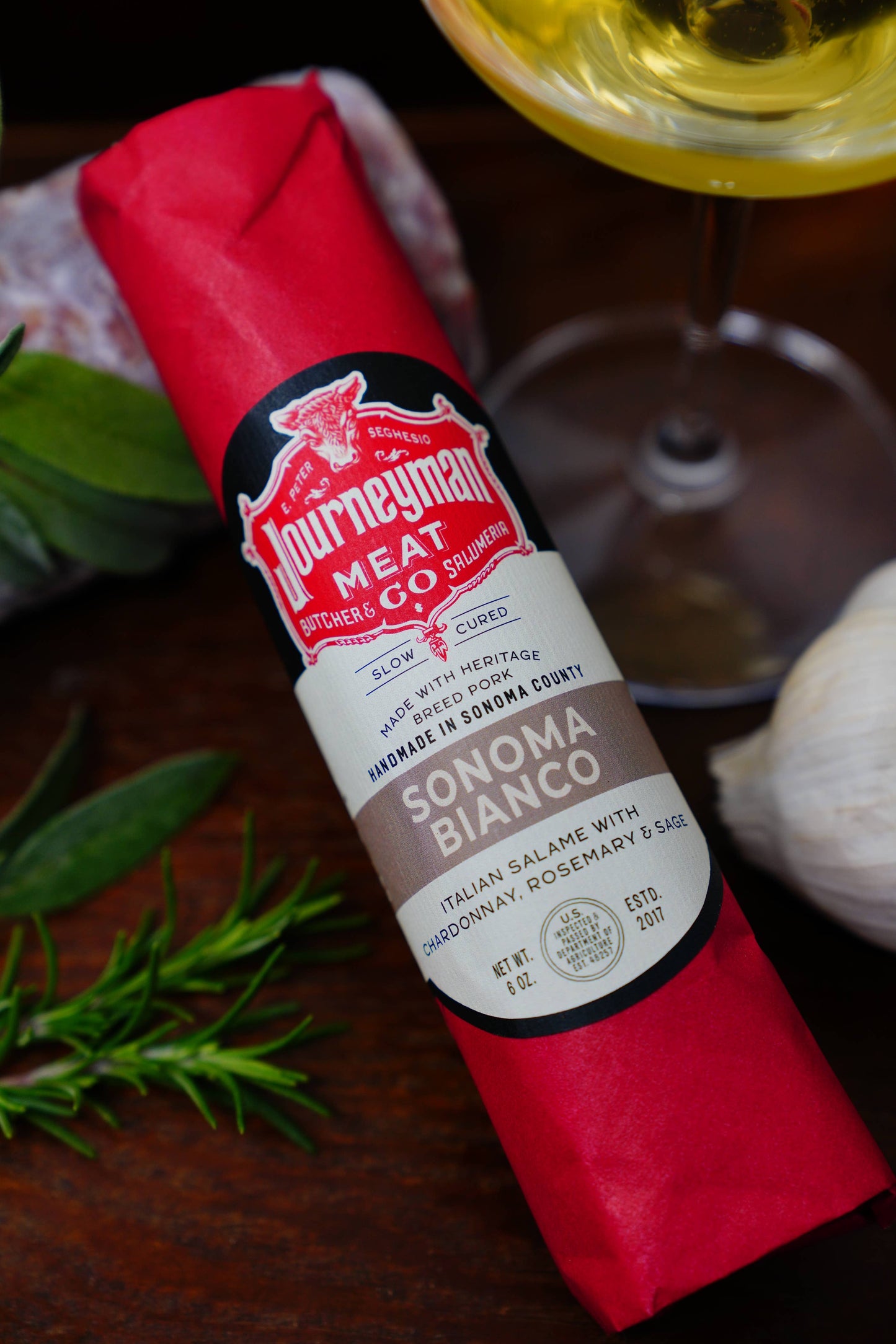 Sonoma Bianco Salumi Chub