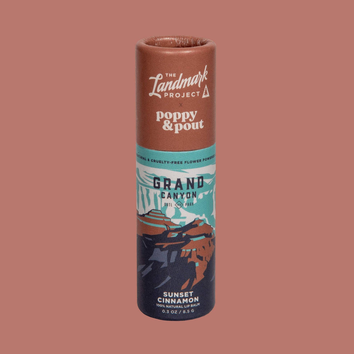 Poppy & Pout x The Landmark Project: Lip Balm Gift Set Trio (Desert): Warm