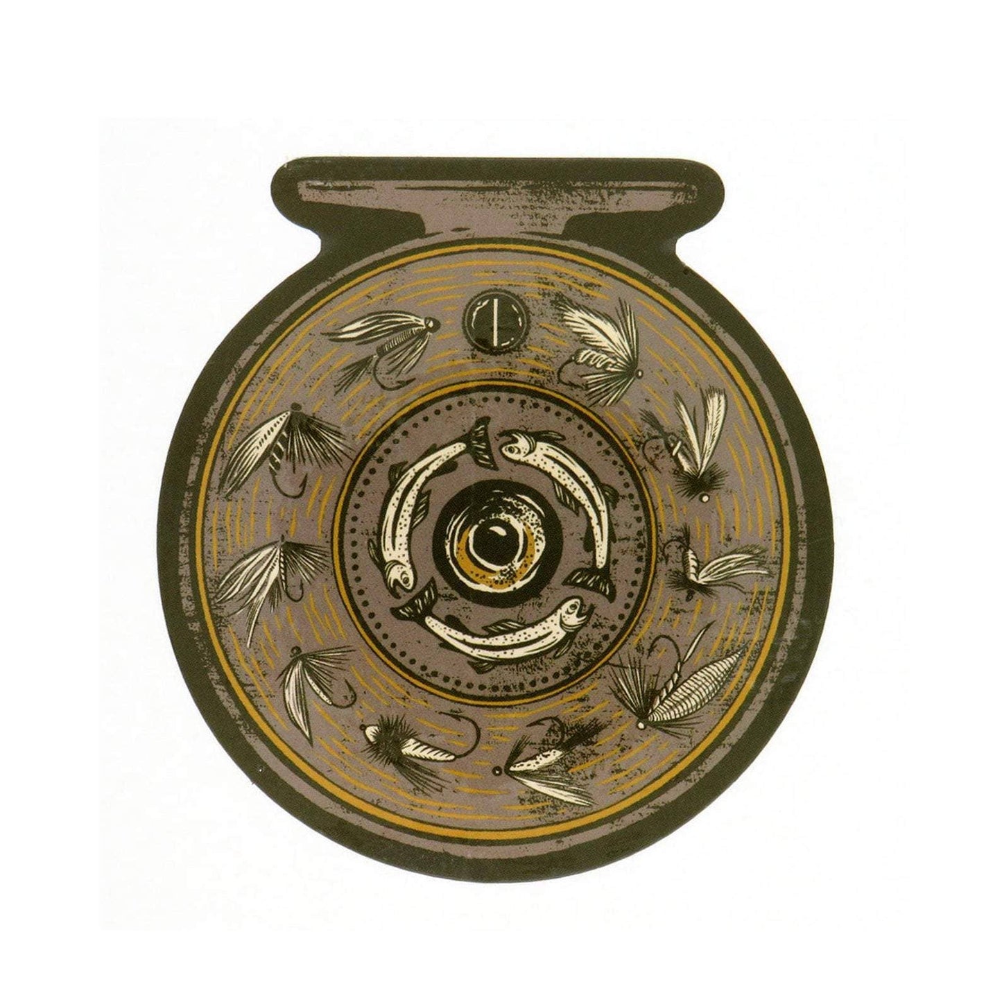 Fly Fishing Reel - Die Cut Sticker