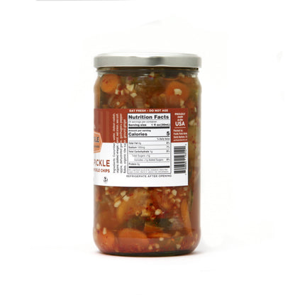 Kimchi meets Pickle - Seoul Satisfying Thick Pickle Chips