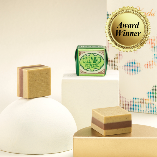 Cremino Pistachio & Gianduja - Italian Gourmet Chocolate
