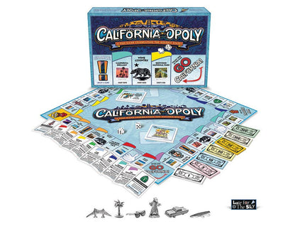California-Opoly (state) Board Game, by Late for the Sky