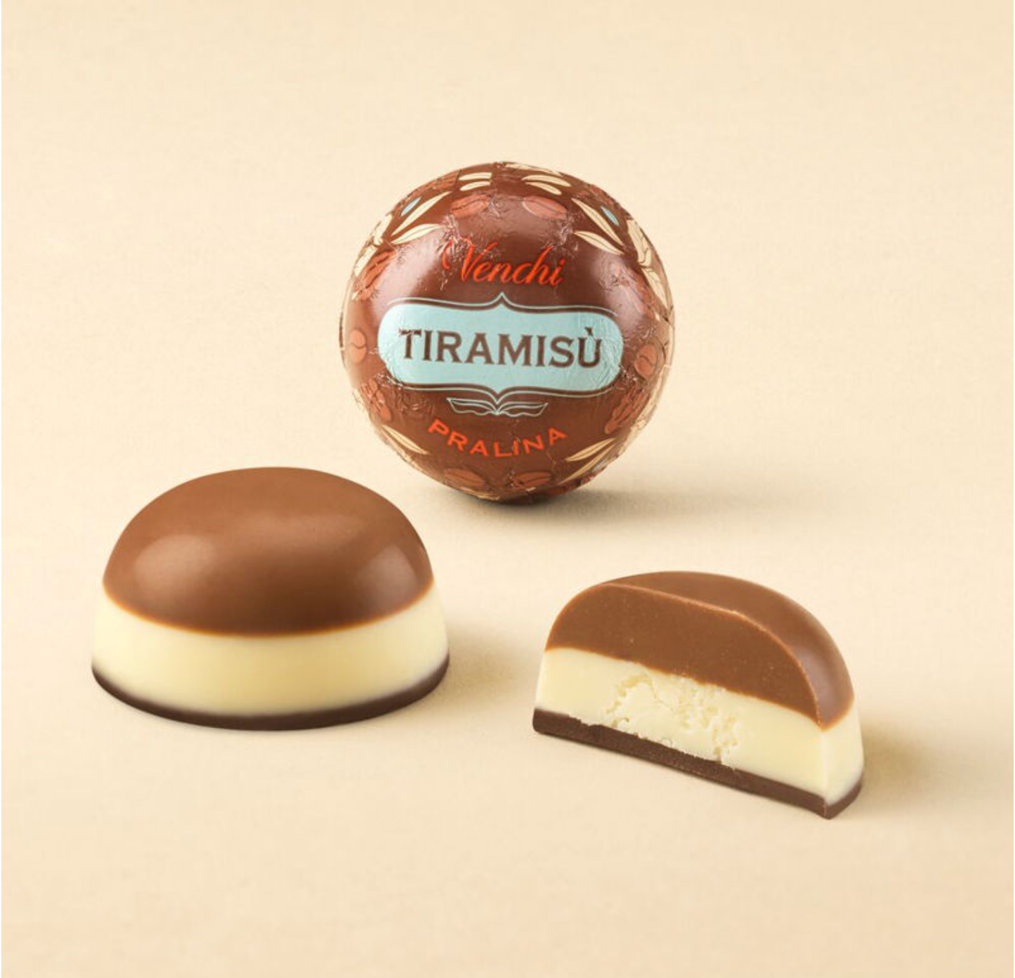 Tiramisu Chocolate Pieces - Venchi Italian Gourmet Chocolate