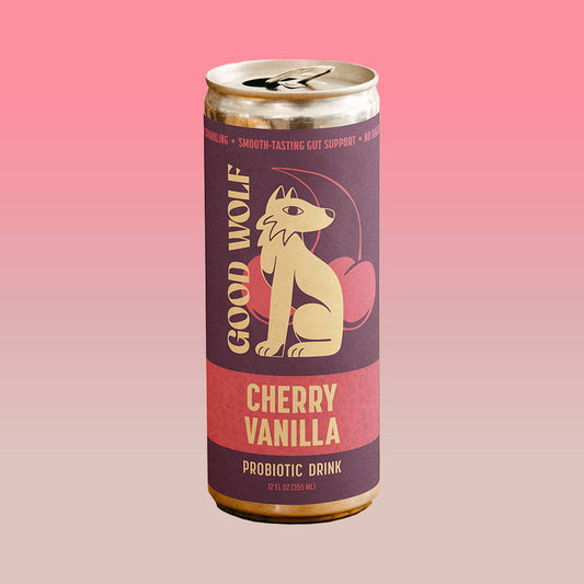 Cherry Vanilla Probiotic Soda (Hand-Crafted)