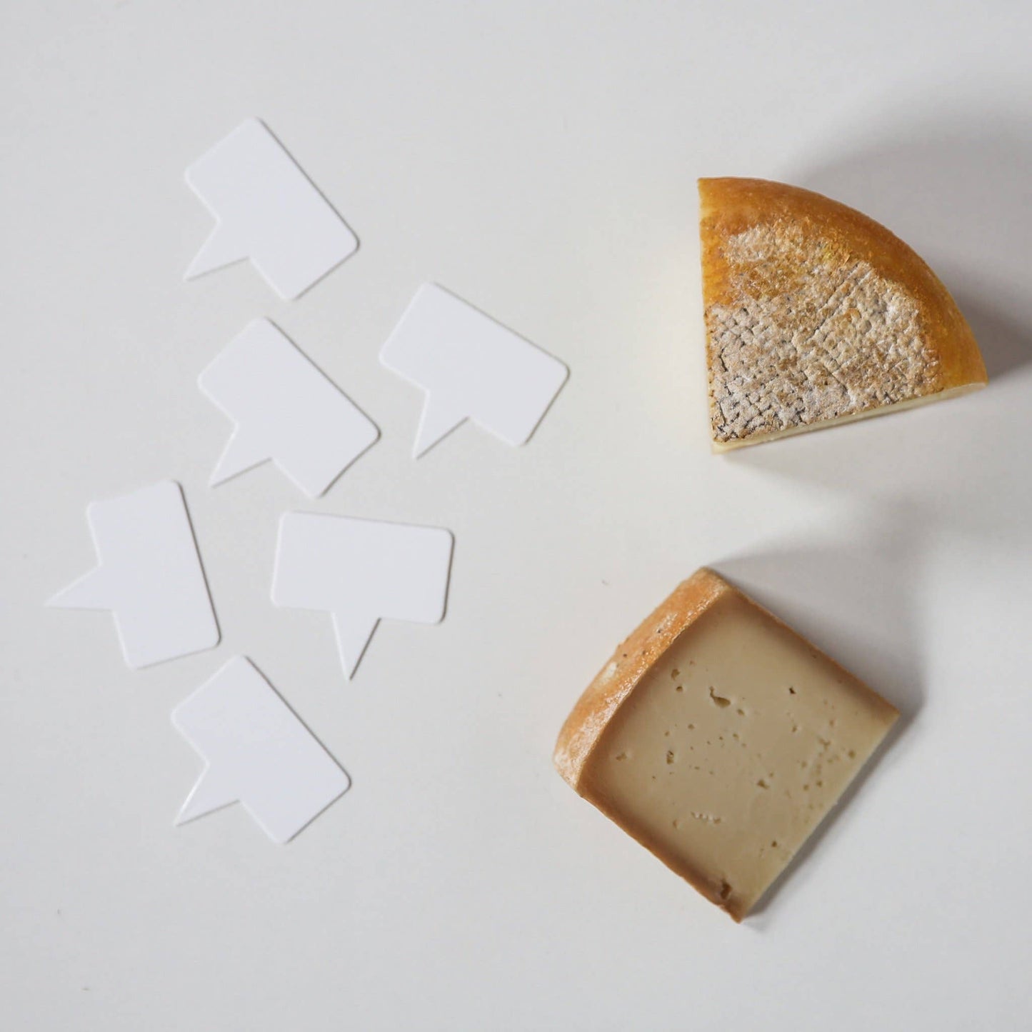 Cheese Signs: Small - 1.25" x 2"