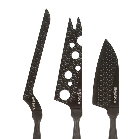 Cheese Knife Set Monaco + Black