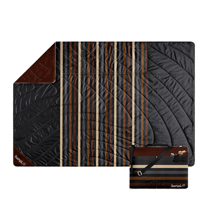 Stash Mat - Mocha Mini Stripes: Large