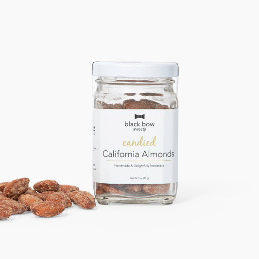 Candied California Almond Jar | Gourmet Nuts