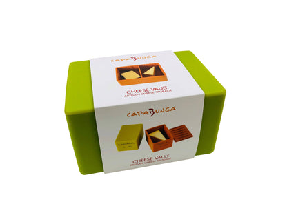Cheese Vault ® | Reusable | Artisan Cheese Storage: White
