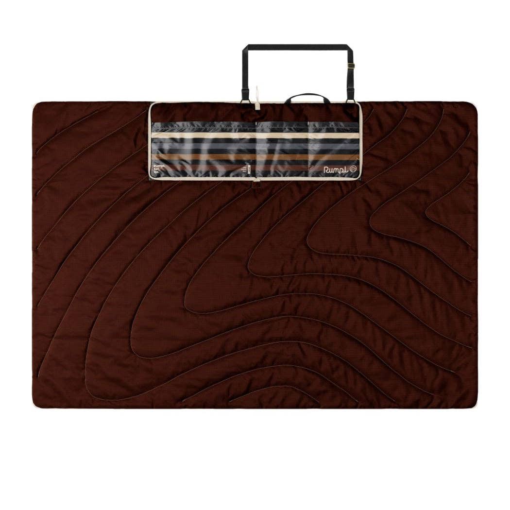 Stash Mat - Mocha Mini Stripes: Large