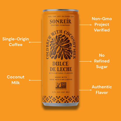 Dulce De Leche – Coconut Milk Cold Brew Latte: 12-Pack Case
