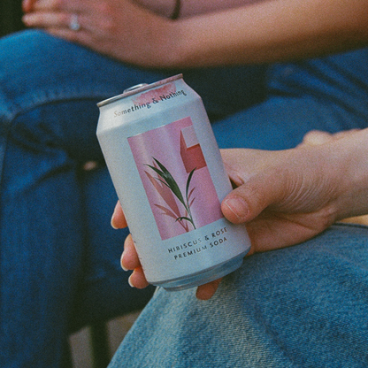 Hibiscus & Rose Premium Soda (Case of 12)