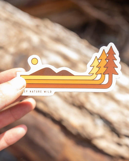 Retro Pines | Sticker