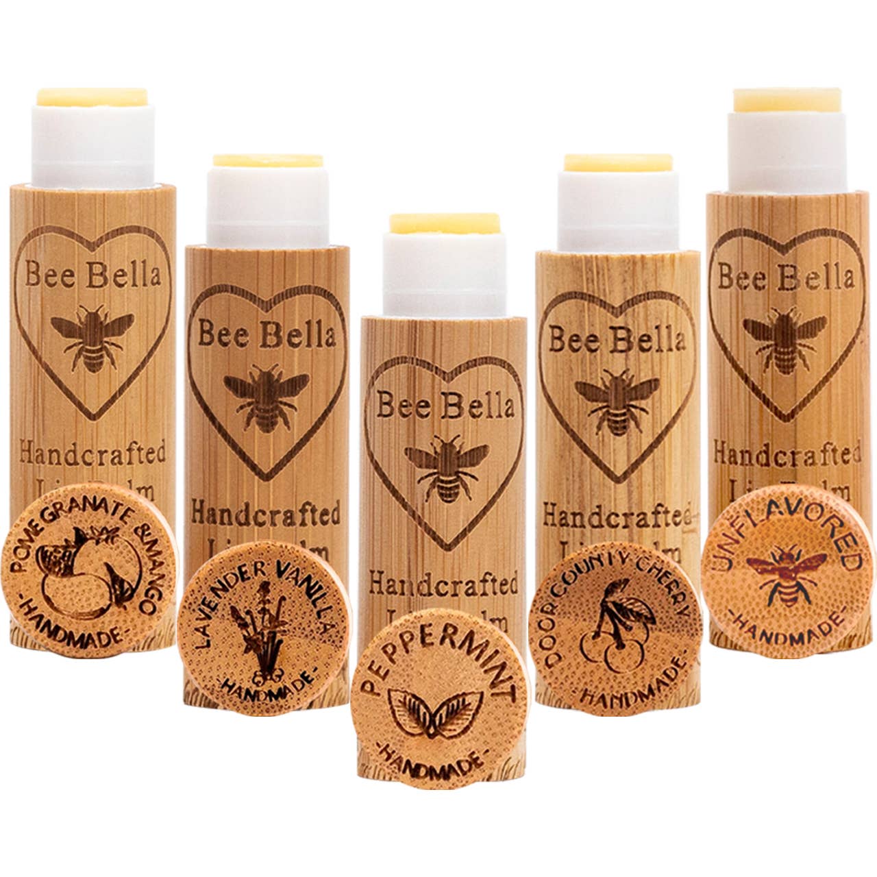 Five Pack of Lip Balm (Yellow)