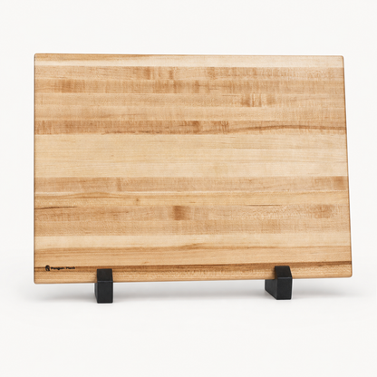 Handmade Hardwood Cutting Board – Large 18" × 12" Kitchen Pr: Walnut