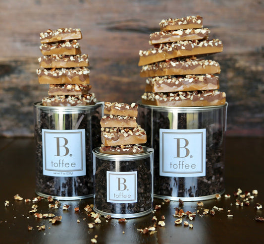 B. Toffee 3oz Signature Toffee Canisters: Milk