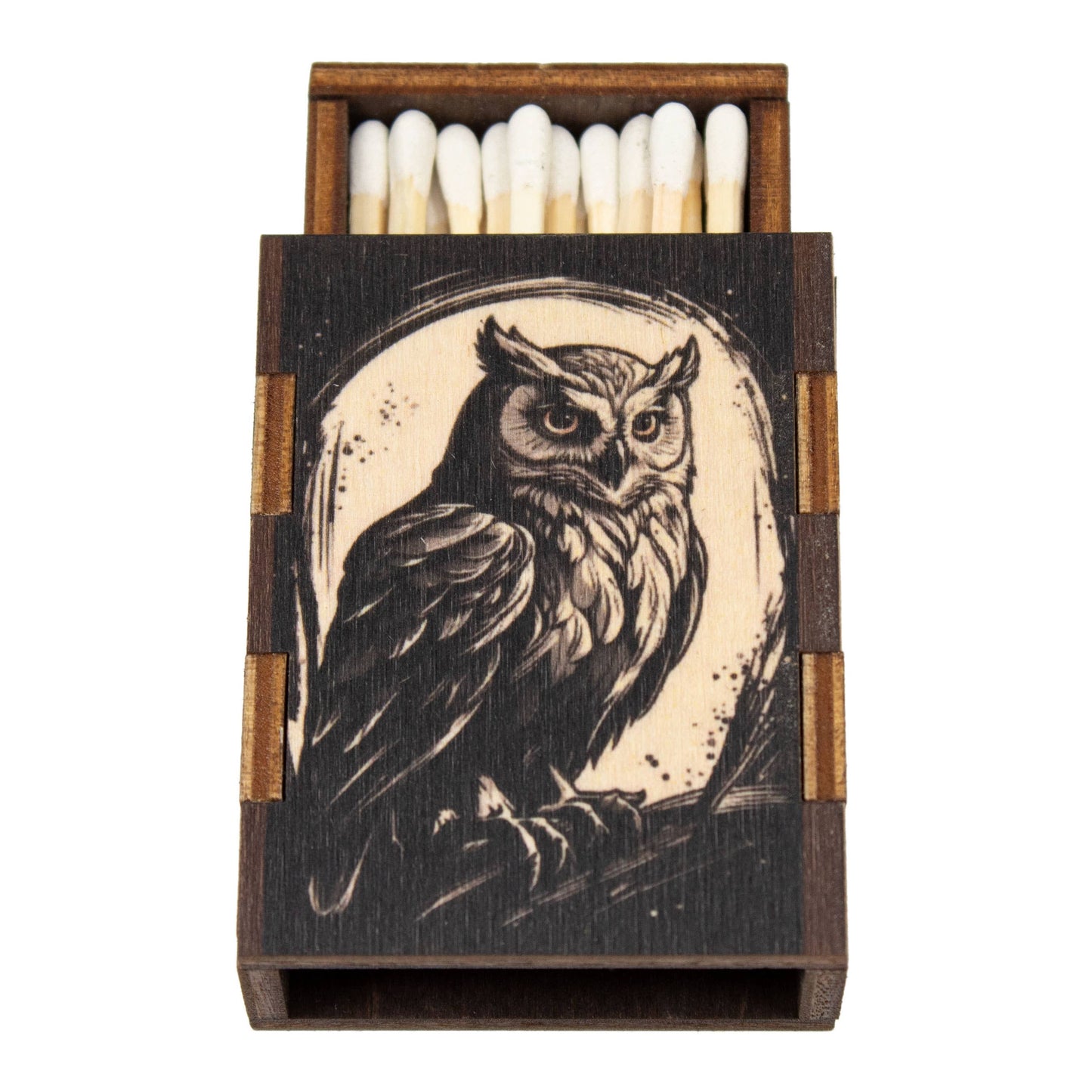 Matches  • Owl Wooden Matchboxes • Home Decor for Candles