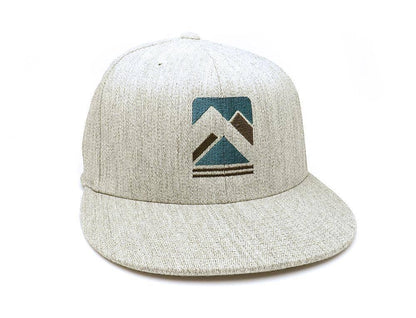 Rustic Range Hat: Black / Flat Bill Snapback