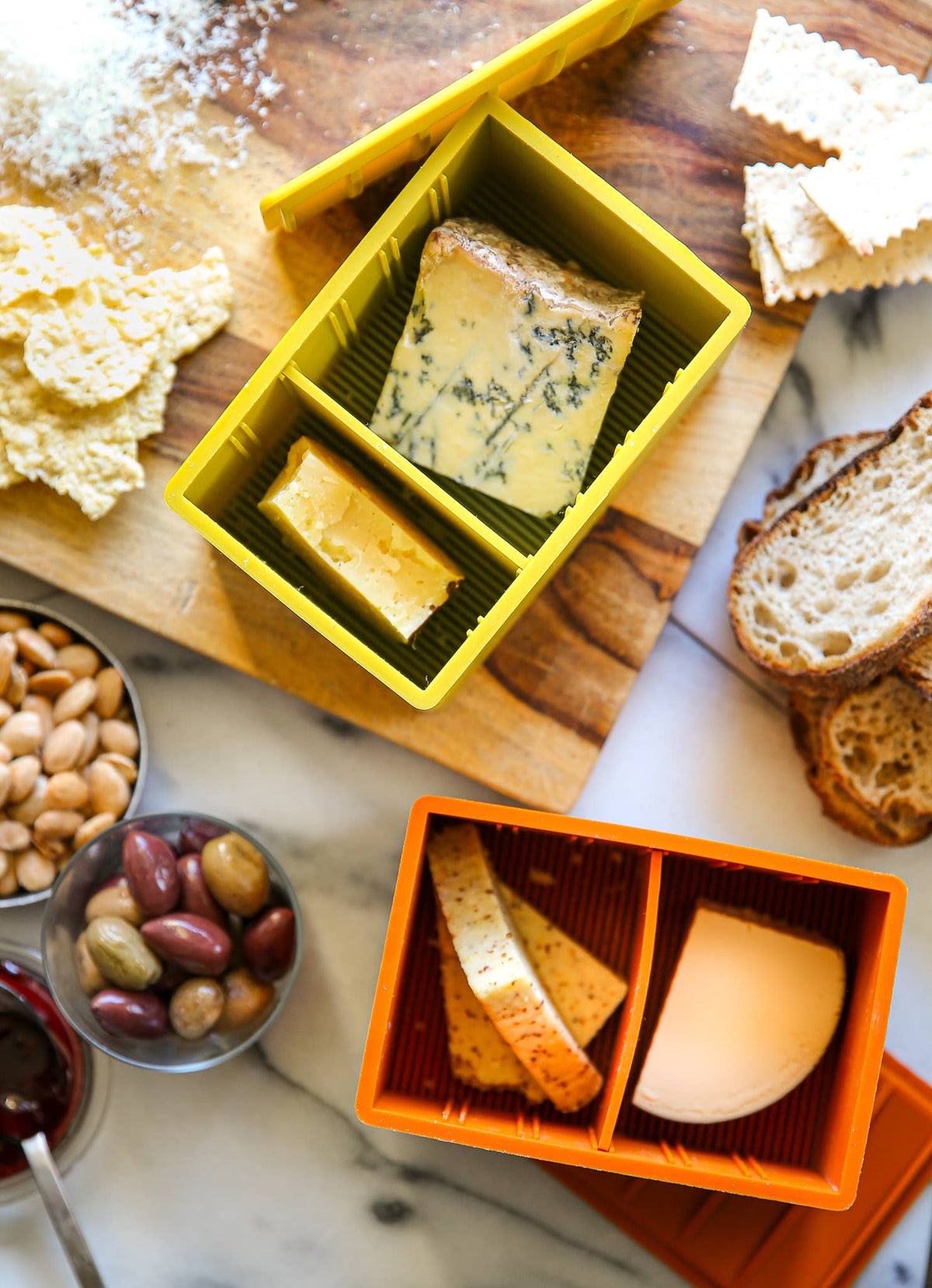 Cheese Vault ® | Reusable | Artisan Cheese Storage: White