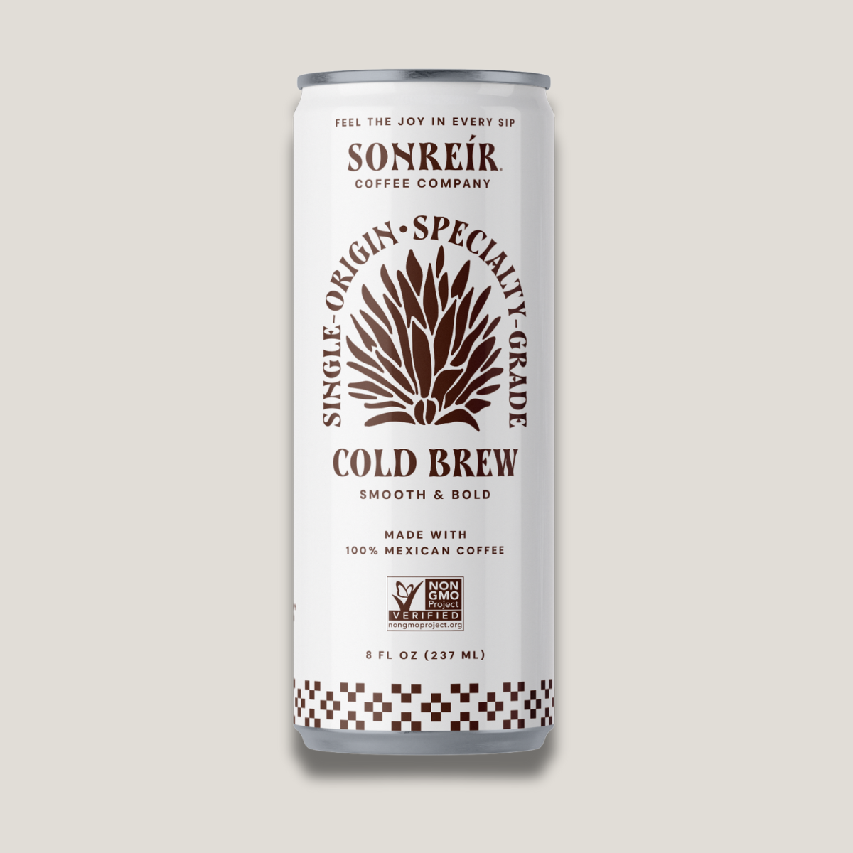 RTD Cold Brew, Single Origin Mexico 8oz, 12 pack