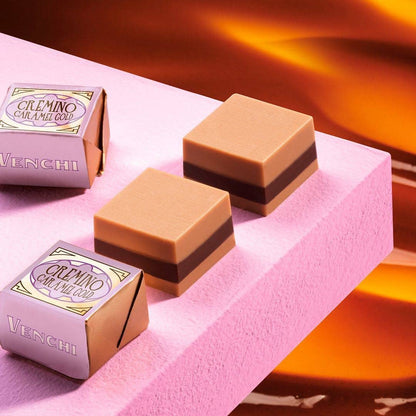 Caramel & Dark Chocolate Layered Squares - Italian Gourmet
