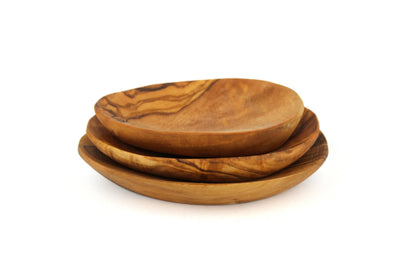 Olive Wood Mini Dish Set