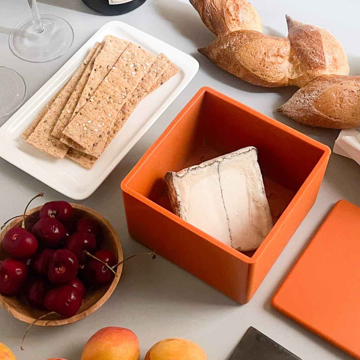Cheese Vault For Soft Cheese | Artisan Cheese Storage: White
