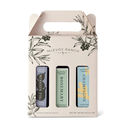 3-Piece Olive Oil & Vinegar Gift Pack