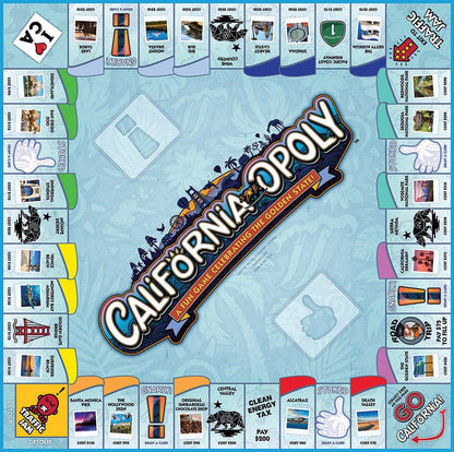California-Opoly (state) Board Game, by Late for the Sky