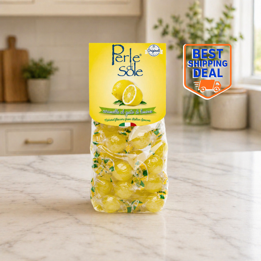 Perle di Sole Italian Lemon Candy 200g