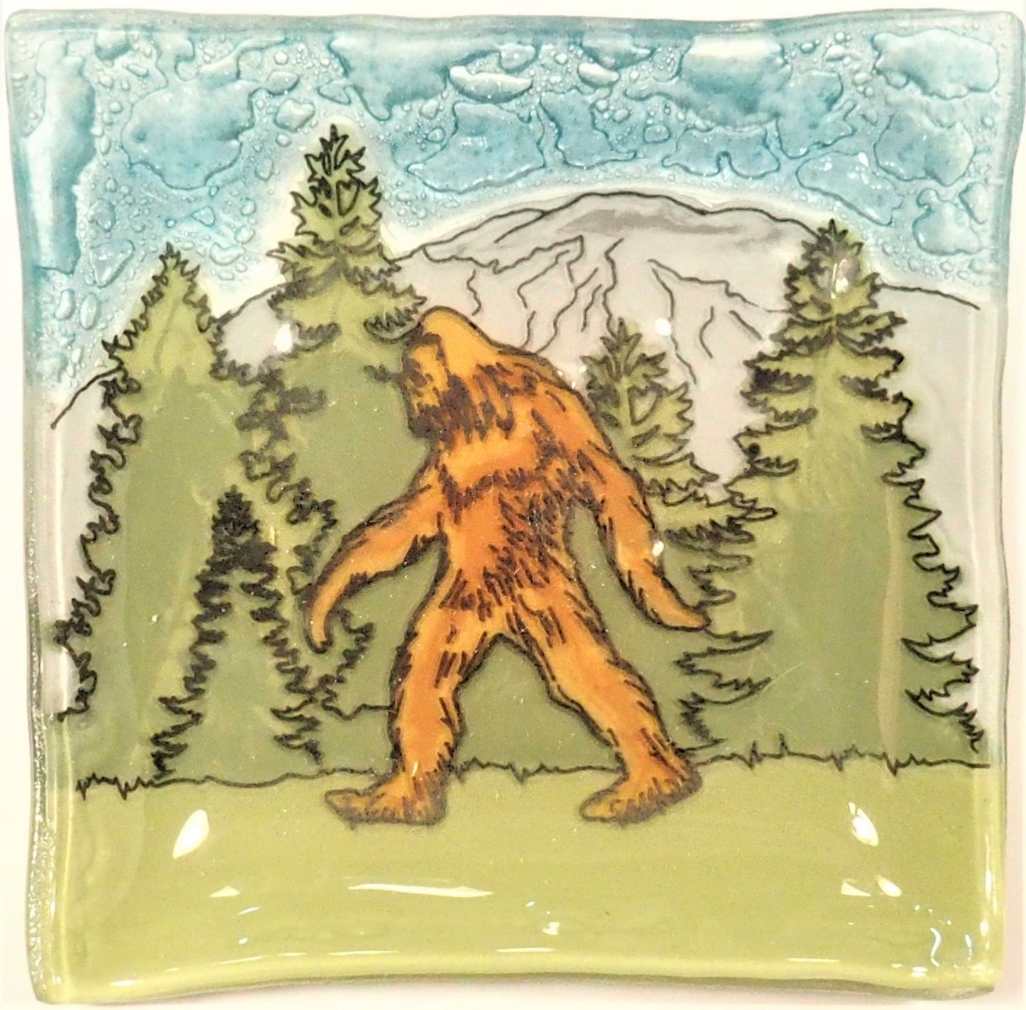 Sasquatch Square Plate / Dish