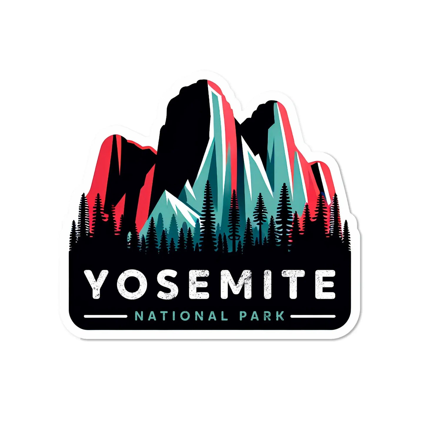 Yosemite National Park Outdoor Sticker