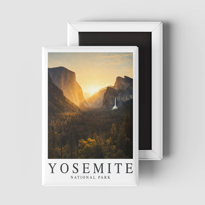 Yosemite National Park Magnet | California Fridge Magnets | Travel Souvenir