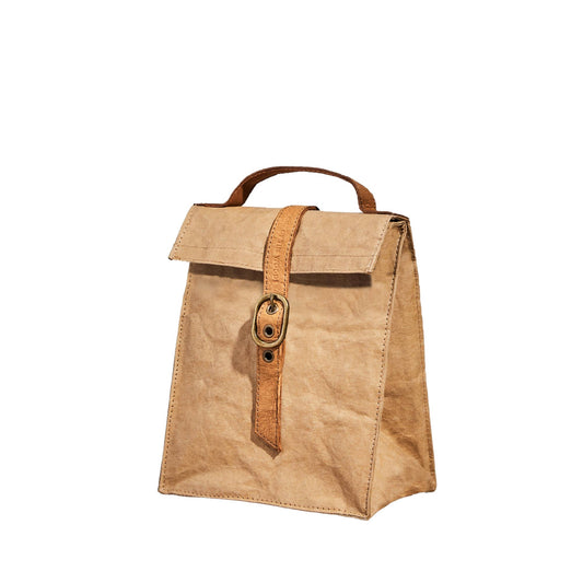 Paper Bag Cooler, Washable Lunch Bag - SMALL CASE PACKS: Sahara