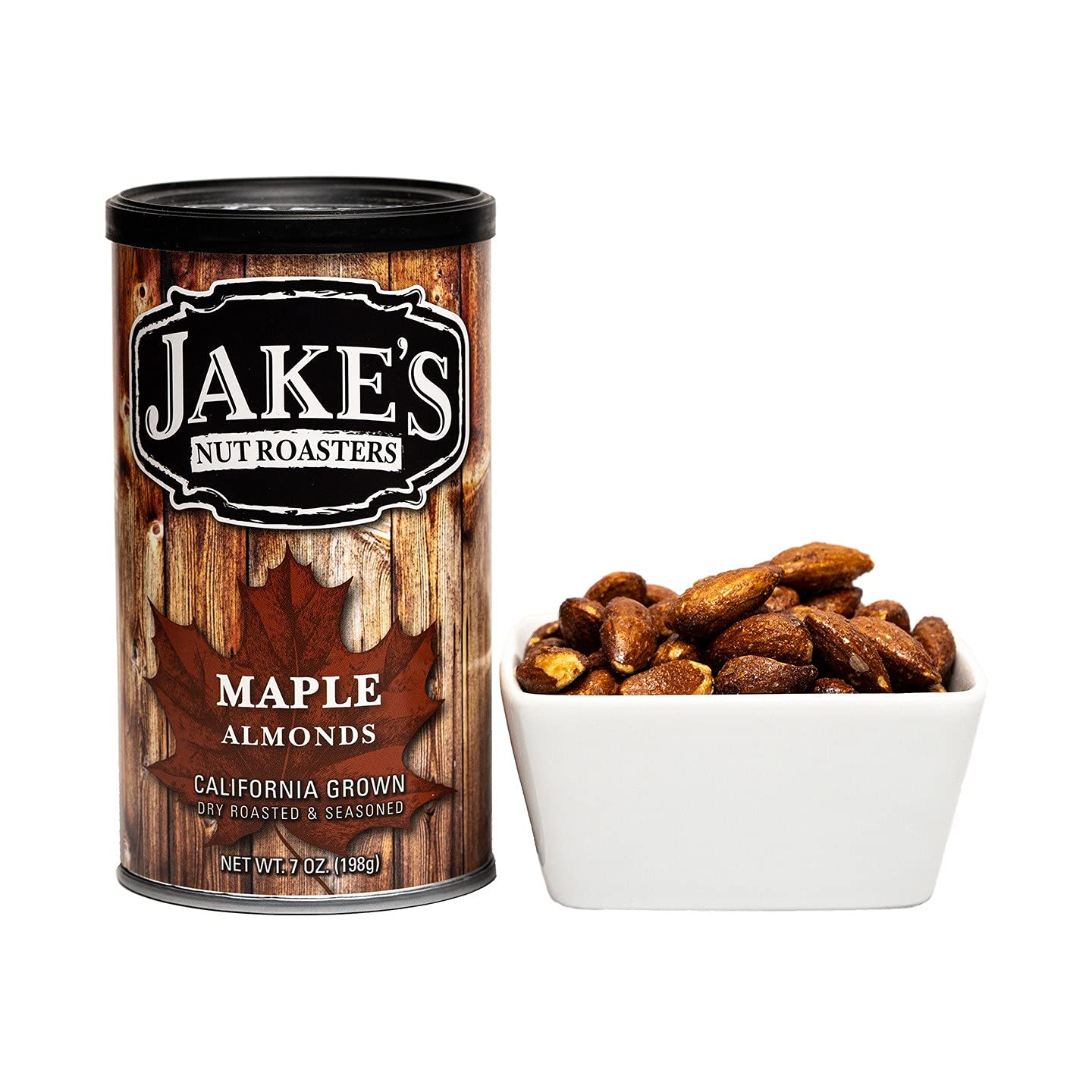 Jakes Maple Almonds
