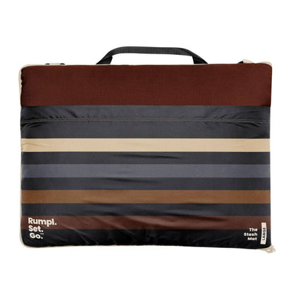 Stash Mat - Mocha Mini Stripes: Large