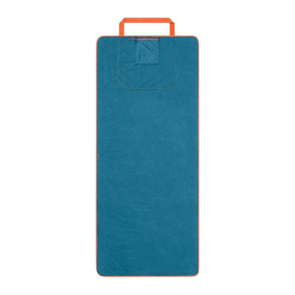 Tech Towel Tote - Midnight Retro Stripes: Double