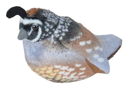 Audubon II California Quail Stuffed Animal W Sound 5.5"