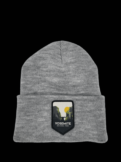 Yosemite National Park Beanie: Forest Green