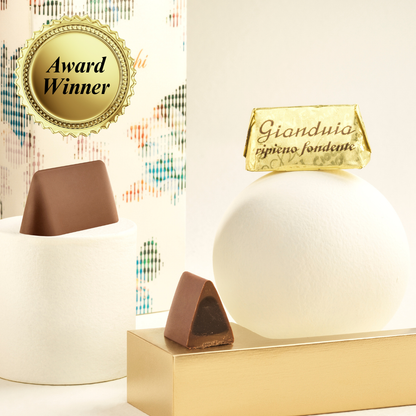 Dark Chocolate Filled Gianduia - Italian Gourmet Chocolate