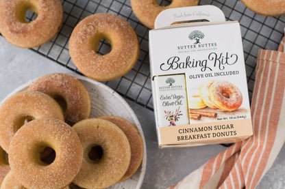 Cinnamon Sugar Breakfast Donut Baking Kit: 6 pack