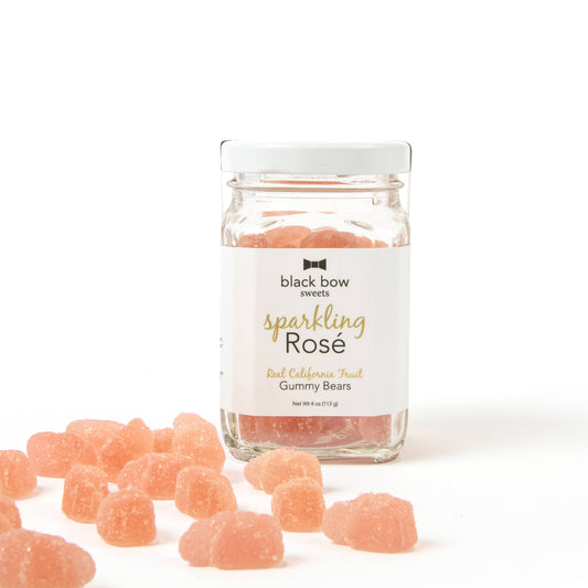 Sparkling Rosé Gummy Bears | Organic, Vegan