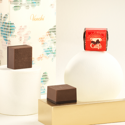 7-Blend Espresso Dark Chocolate Cube - Italian Gourmet