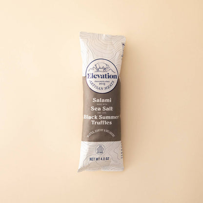Elevation Meats Black Truffle Salami 4.5oz