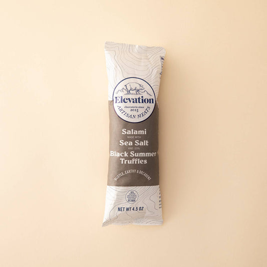 Elevation Meats Black Truffle Salami 4.5oz