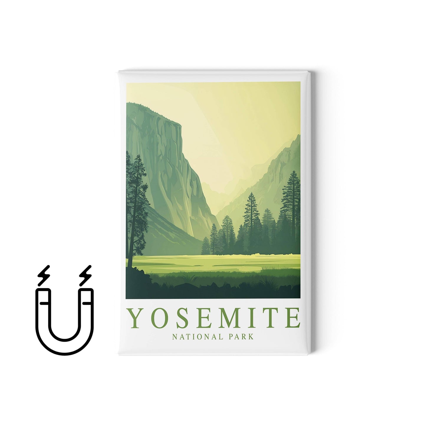 Yosemite National Park Magnet | California Fridge Magnets | Travel Souvenir